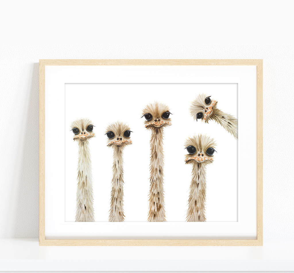 "Ostrich Family Reunion"