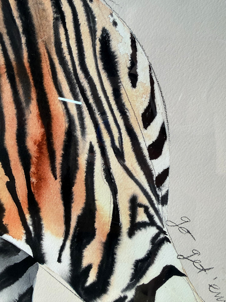 "The Hunt" Tiger Print