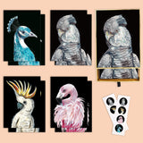 Tropical Birds Notecard Set