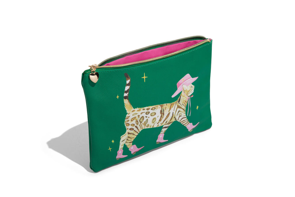 "Let's Go Girls" Zipper Pouch