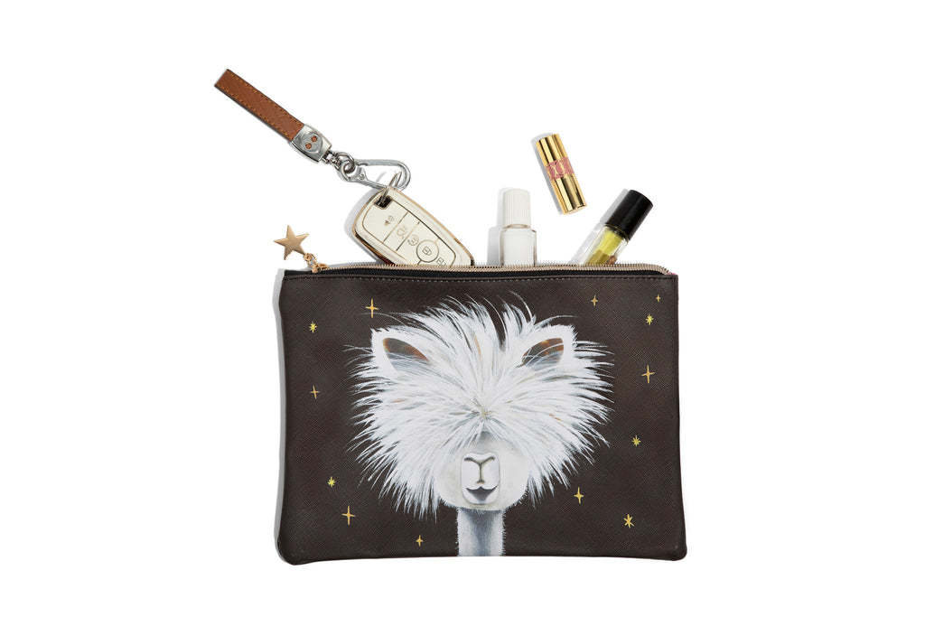 "Tina"  Zipper Pouch