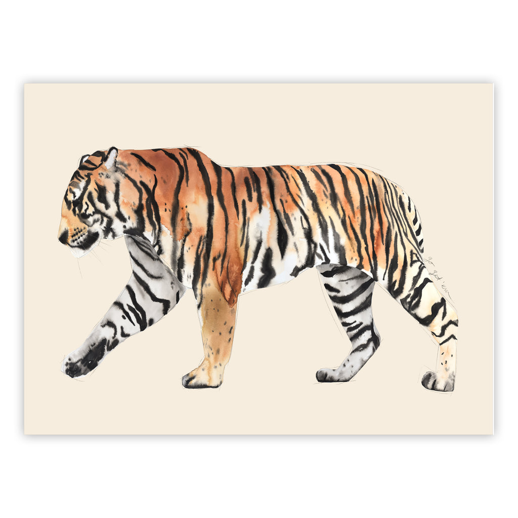 "The Hunt" Tiger Print